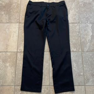 Haggar Black Slacks. 34/30